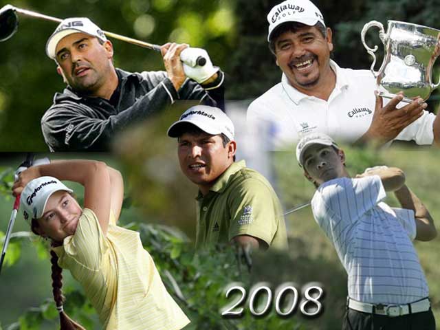 En el 2008, muchos mas birdies que bogeys… 