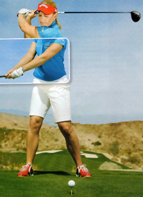 Golf Femenino: Ampliá el arco del swing hasta llegar a lo más alto